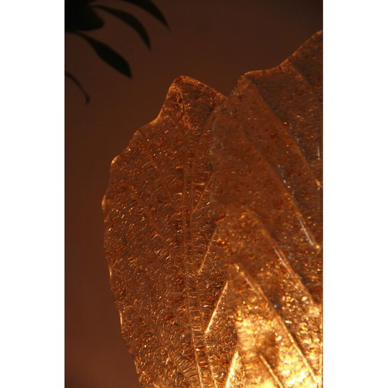 Image 1 of Lampe de table vintage Murano Petali, Italie 1970