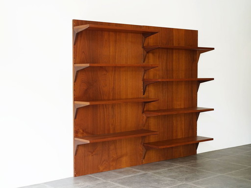 2 Poul Cadovius Module d'étagères en teck Royal Shelf Bibliotheque