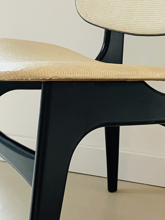 Image 1 of Chaise de salle à manger de style Carlo Di Carli