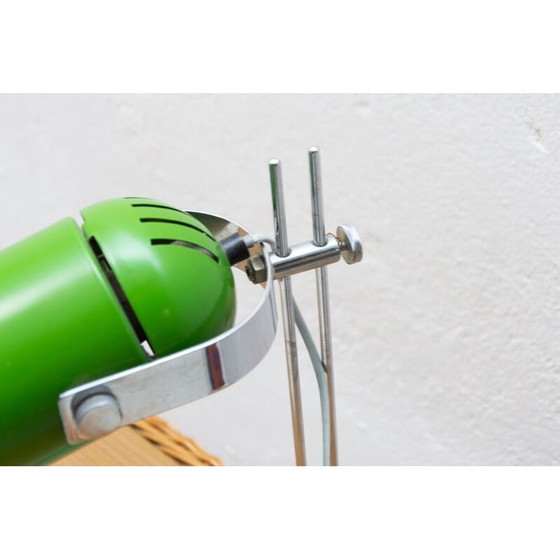 Image 1 of Lampe de table vintage en métal et plastique par Stanislav Indra, Tchécoslovaquie 1970