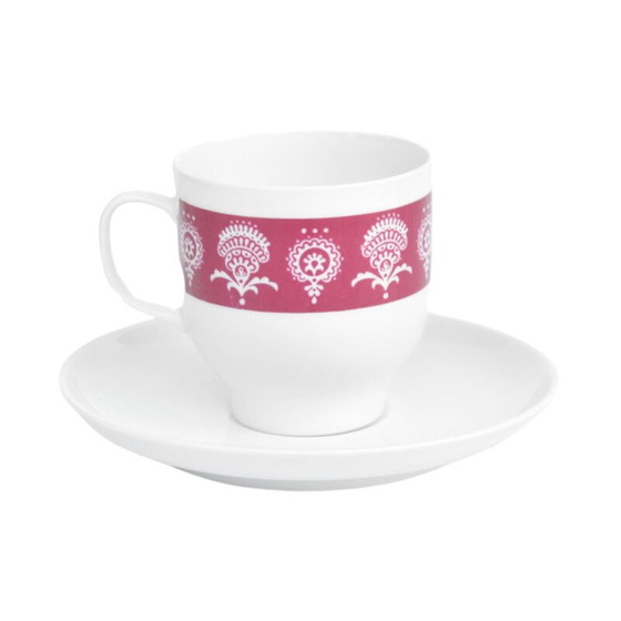 Image 1 of Tasse et soucoupe en porcelaine vintage pour Melitta, Allemagne 1970