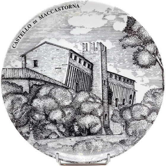 Image 1 of Assiette vintage pour Fornasetti, Italie