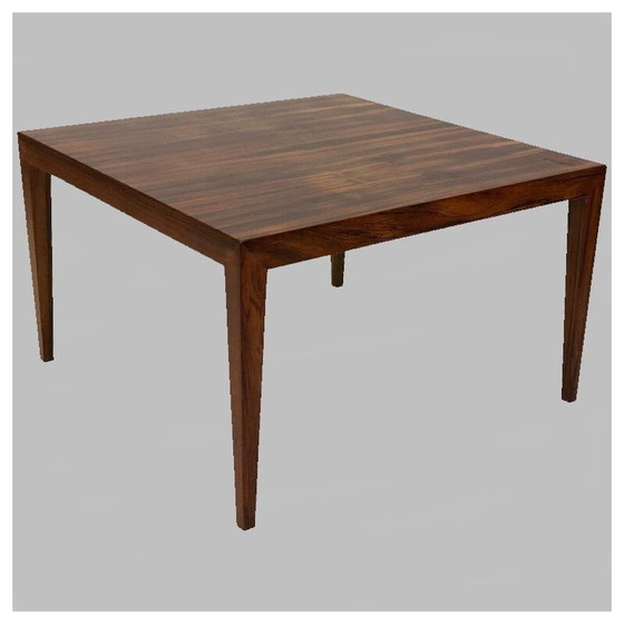 Image 1 of Table basse vintage en bois de rose par Severin Hansen, 1960