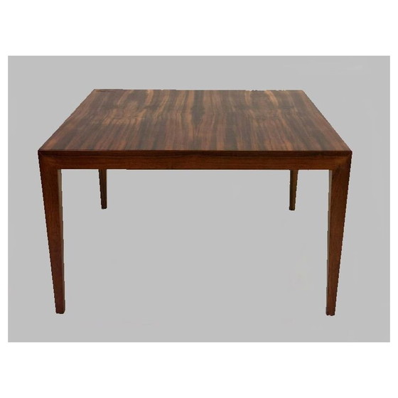 Image 1 of Table basse vintage en bois de rose par Severin Hansen, 1960