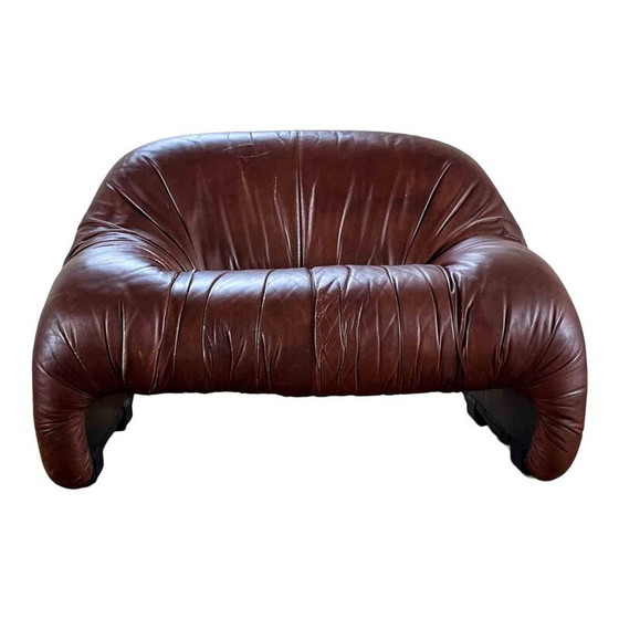 Image 1 of Ensemble de 3 chaises bonanza vintage par Afra et Tobia Scarpa pour C & B Italia, 1970