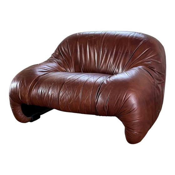 Image 1 of Ensemble de 3 chaises bonanza vintage par Afra et Tobia Scarpa pour C & B Italia, 1970