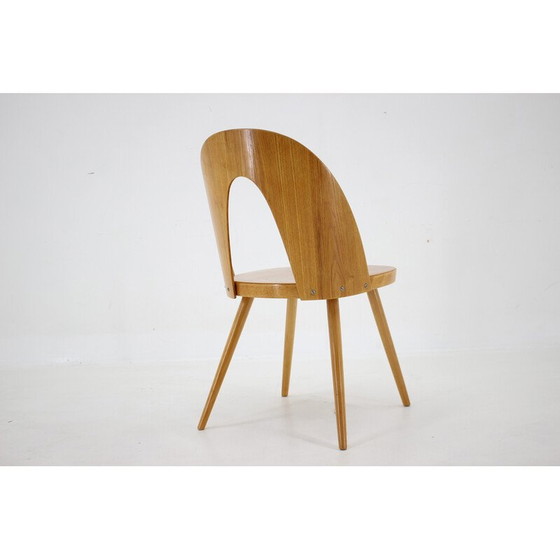 Image 1 of Chaise vintage en noyer par Antoni Suman, Tchécoslovaquie 1960
