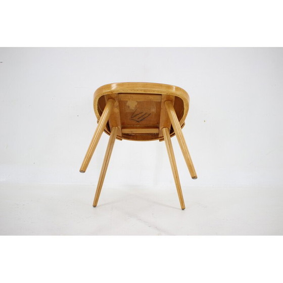 Image 1 of Chaise vintage en noyer par Antoni Suman, Tchécoslovaquie 1960