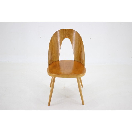 Image 1 of Chaise vintage en noyer par Antoni Suman, Tchécoslovaquie 1960