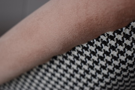 Image 1 of Fauteuil Vintage Shell, 1960S, Deutsche Democratische Republic, entièrement restauré, velours saumoné