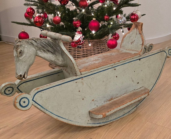 Image 1 of Cheval à bascule du début du 20e siècle