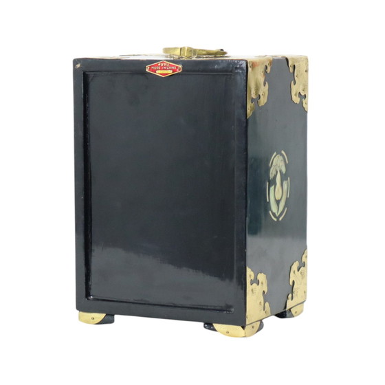 Image 1 of Boîte à bijoux chinoise vintage en perle