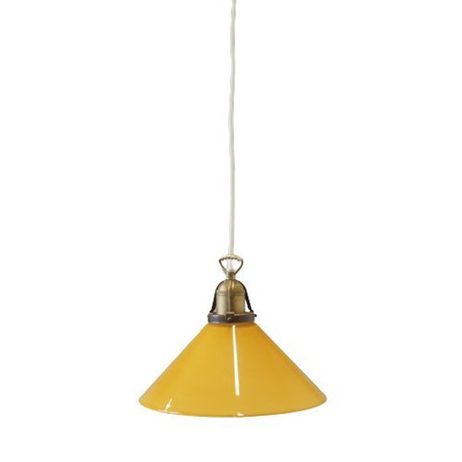 Lampe suspendue, design danois, années 1960, fabricant : Soholm