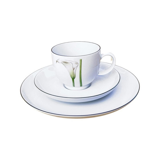 Image 1 of Service à déjeuner vintage en porcelaine pour Seltmann Weiden, Allemagne 1980