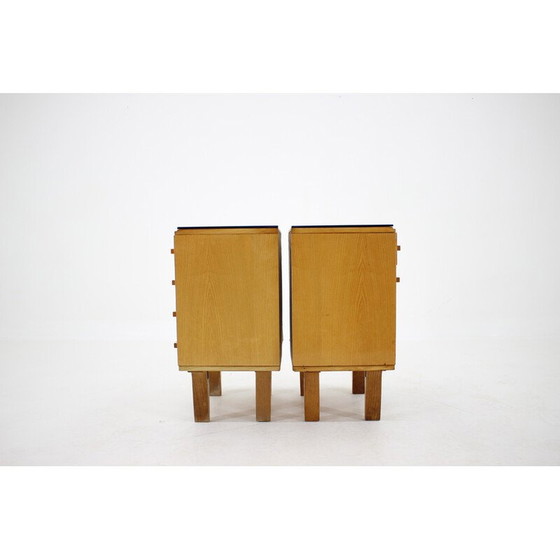 Image 1 of Paire de commodes vintage par Frantisek Mezulanik, Tchécoslovaquie 1960