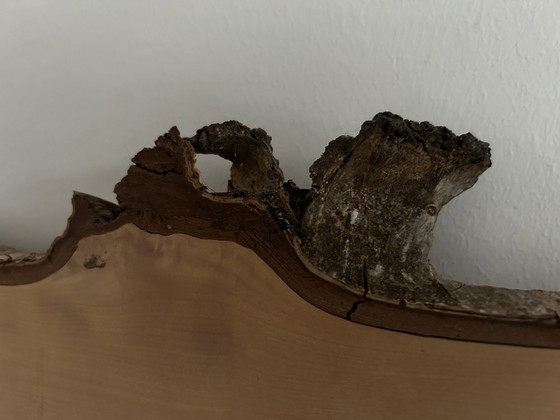 Image 1 of Lampe murale décorative en bois Nature