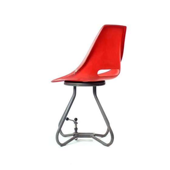 Image 1 of Chaises Tram vintage par Miroslav Navratil pour Vertex, 1960s