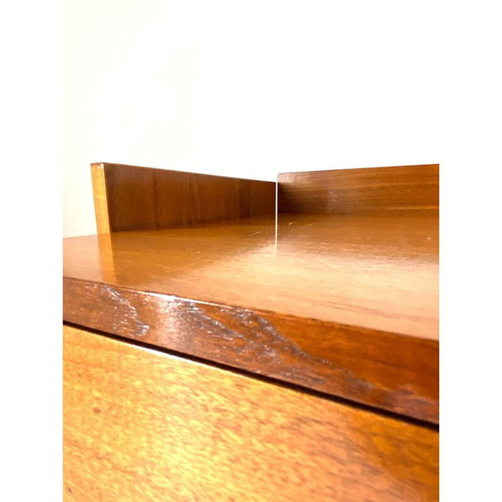 Image 1 of Bureau vintage en bois de rose pour Mim Roma, Italie 1970