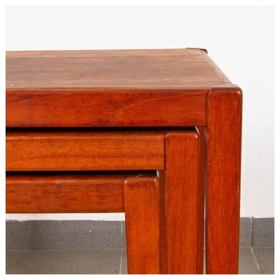 Image 1 of Tables gigognes vintage par Sika Mobler, Danemark - années 1960