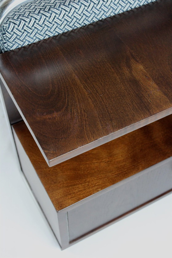 Image 1 of Canapé Bauhaus en acier tubulaire restauré par Robert Slezak, 1930S