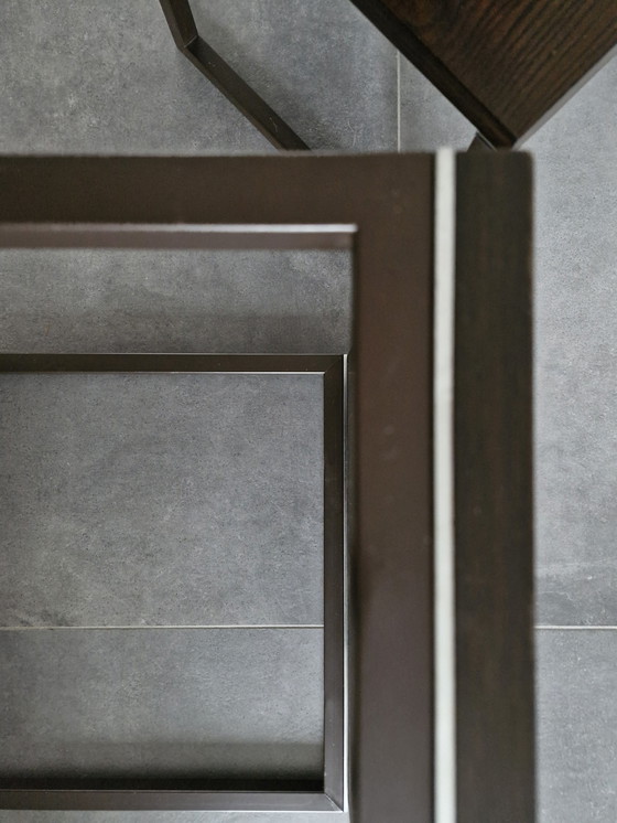 Image 1 of Tables d'appoint vintage, 'Nested Tables', Dark brown - Wenge