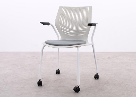 Image 1 of 4X Chaise Multigénération By Knoll® Blanc