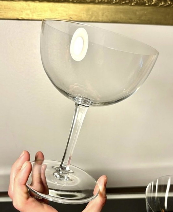 Image 1 of 2 coupes à champagne de dégustation Baccarat