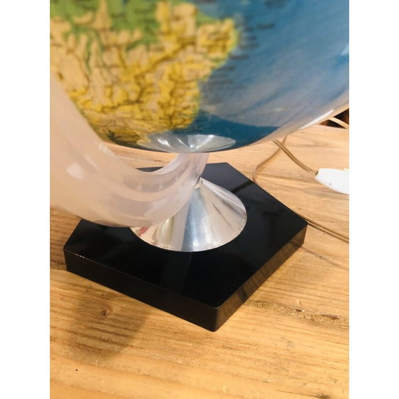 Image 1 of Globe terrestre vintage, 1972