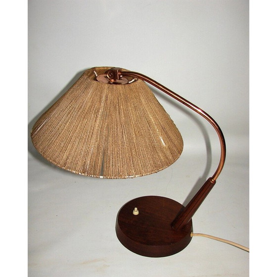 Image 1 of Lampe de table vintage "Tamde" en laiton cuivré, Suisse 1960