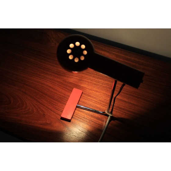 Image 1 of Lampe de table orange vintage par Josef Hůrka pour Napako, 1970