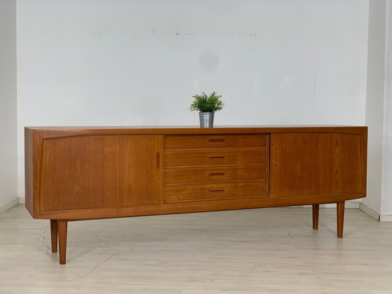 Image 1 of Danish design teak sideboard armoire longboard commode vintage