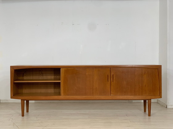 Image 1 of Danish design teak sideboard armoire longboard commode vintage