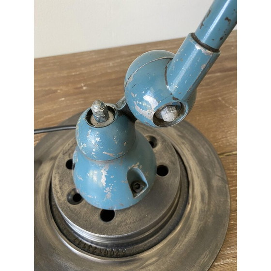 Image 1 of Lampe de bureau vintage industrielle en aluminium Jieldé par Jean Louis Domecq