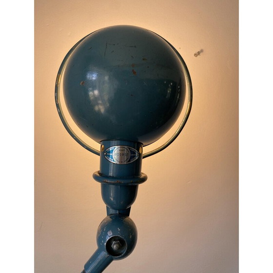 Image 1 of Lampe de bureau vintage industrielle en aluminium Jieldé par Jean Louis Domecq