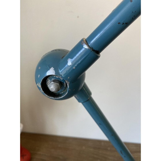 Image 1 of Lampe de bureau vintage industrielle en aluminium Jieldé par Jean Louis Domecq