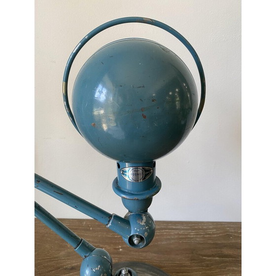 Image 1 of Lampe de bureau vintage industrielle en aluminium Jieldé par Jean Louis Domecq