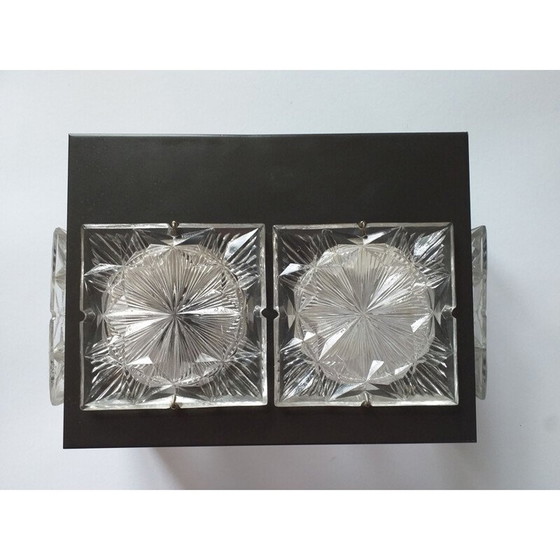 Image 1 of Paire d'appliques vintage 1970