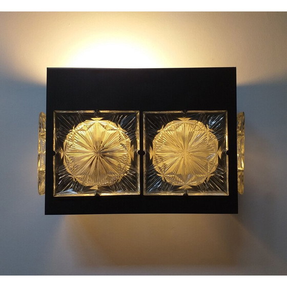 Image 1 of Paire d'appliques vintage 1970