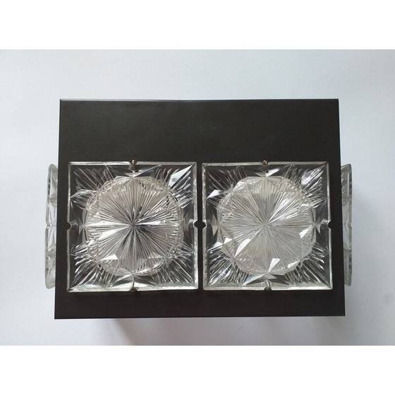 Image 1 of Paire d'appliques vintage 1970