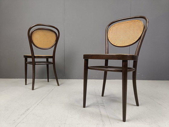 Image 1 of Chaises de salle à manger Thonet, 1982