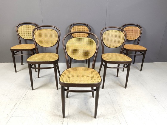 Image 1 of Chaises de salle à manger Thonet, 1982