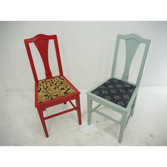 Image 1 of Paire de chaises de salle à manger du milieu du siècle dernier, 1960