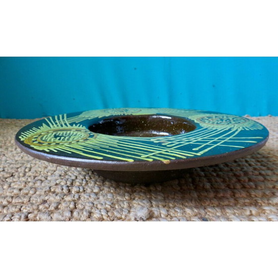 Image 1 of Plat vintage en grès d'Olle Alberius, Suède 1965