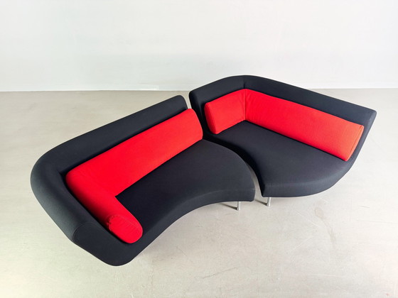Image 1 of Original Ligne Roset Canapé Yang Canapé François Bauchet Kvadrat Noir