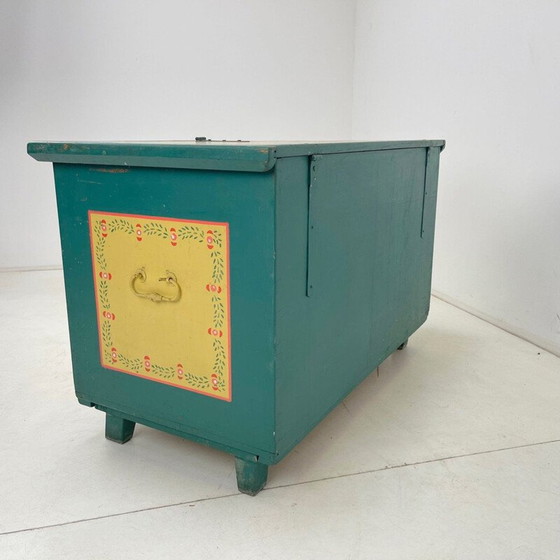 Image 1 of Coffre en bois vintage, Tchécoslovaquie