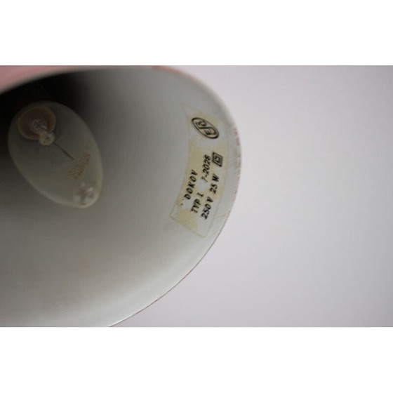 Image 1 of Lampe de table vintage en métal laqué par josef Hurka, Tchécoslovaquie 1960