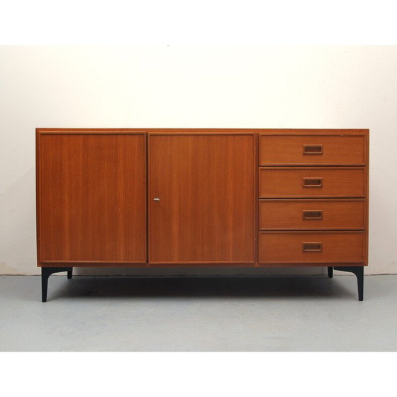 Image 1 of Buffet vintage en teck et formica par Ernst Martin Dettinger, 1960s