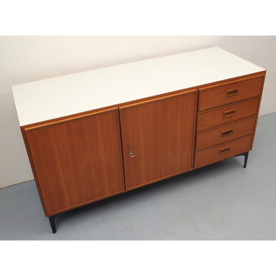 Image 1 of Buffet vintage en teck et formica par Ernst Martin Dettinger, 1960s