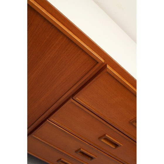 Image 1 of Buffet vintage en teck et formica par Ernst Martin Dettinger, 1960s