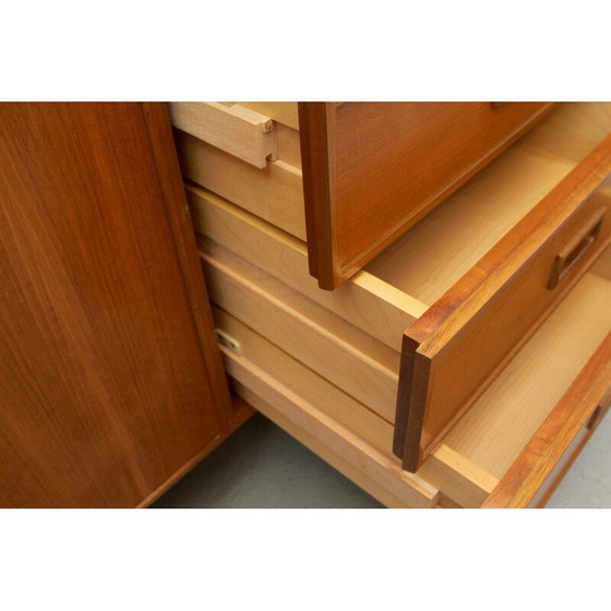 Image 1 of Buffet vintage en teck et formica par Ernst Martin Dettinger, 1960s